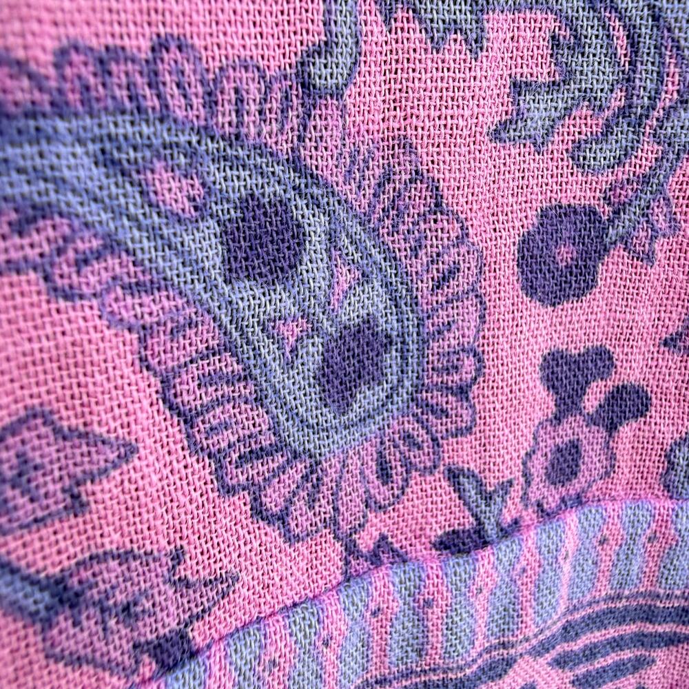 Spell & The Gypsy Journey Blouse Womens S Purple Peasant Top Boho Romantic - Picture 6 of 11
